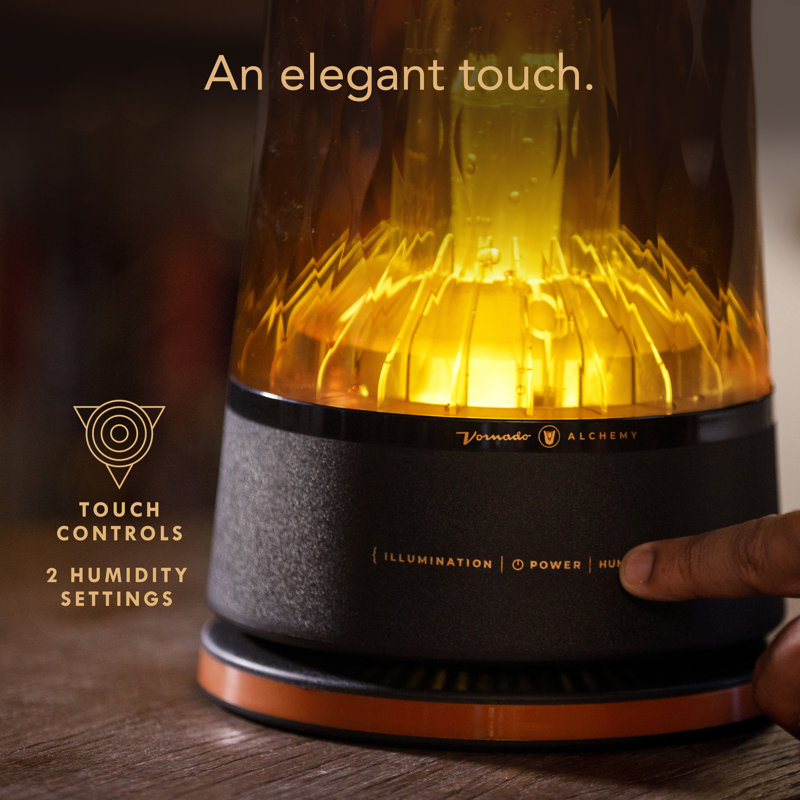 Vornado Lucerna 2 | 1 Gallon Cool Mist Ultrasonic Humidifier with Ambient Lighting