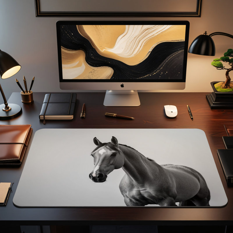 Polyester Desk Pad, 23.6x13.8