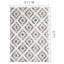 Tapis géométrique noir / beige Meridian-49701747