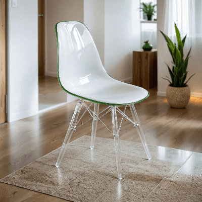 Chaise d'appoint en acrylique Culley