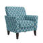 Fauteuil d'appoint avec pieds en bois massif