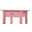 Table de chevet 1 tiroir Dalton, rose-603347000