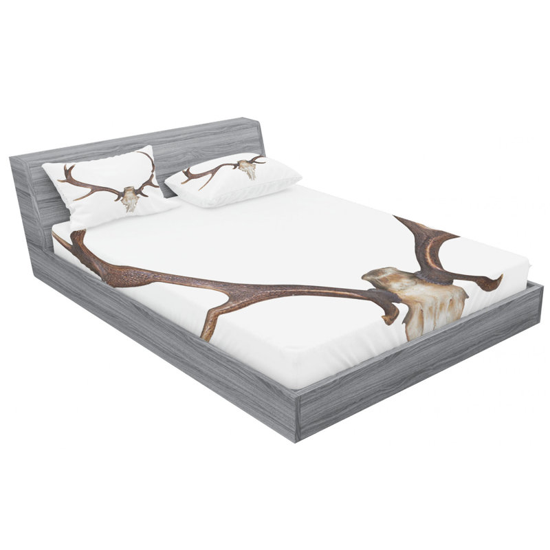 Microfiber Sheet Set, Queen Sheet Set with Fitted Sheet