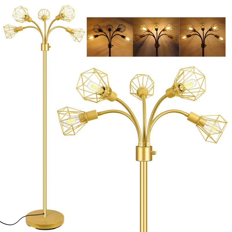 Vallery 69.49'' Tree Floor Lamp