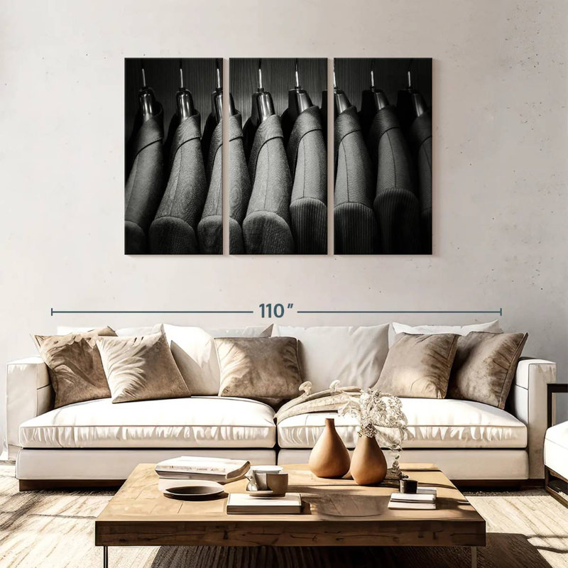 Shuttleworth Men's Suits, 48" H x 74" W
