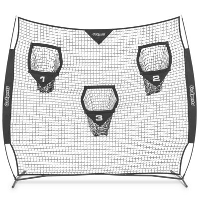 Filet de soccer GoSports 8 x 8 pi - noir
