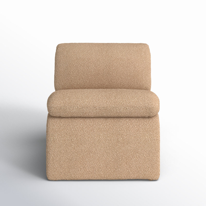 Piara Upholstered Accent Chair, Oatmeal