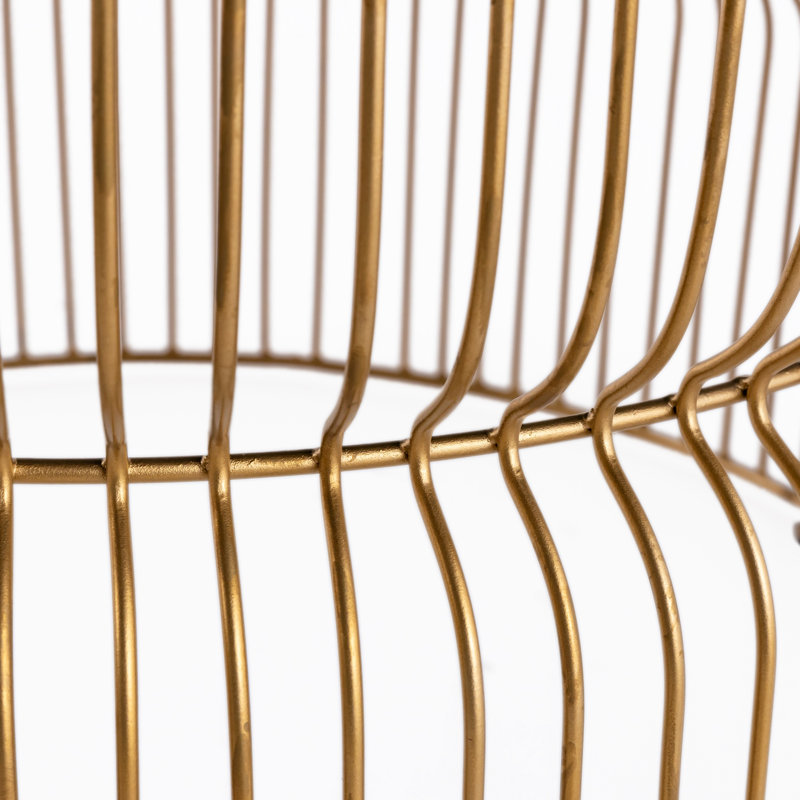 Ensemble de base moderne en métal emboîté et plateau en verre trempé teinté, table basse ronde de 30 po, table de bout d'une hauteur de 21 po, table d'appoint, table de bout