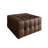 OTTOMAN IN BROWN PU-796982046