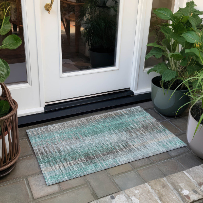 Tapis intérieur / extérieur Millner ACN2261, Rectangle 1 pi 8 po x 2 pi 6 po