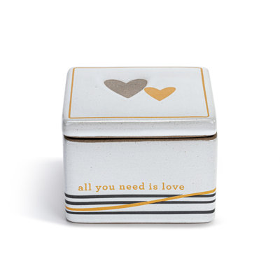 Stoneware Decorative Box