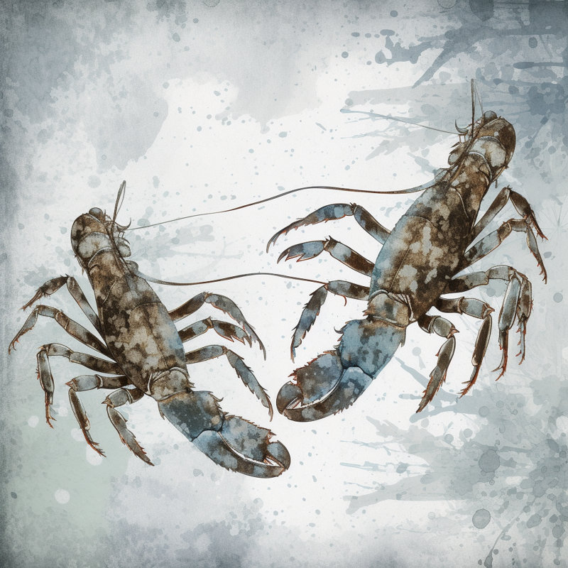 Literie élégante pour homard, Édredon simple très long