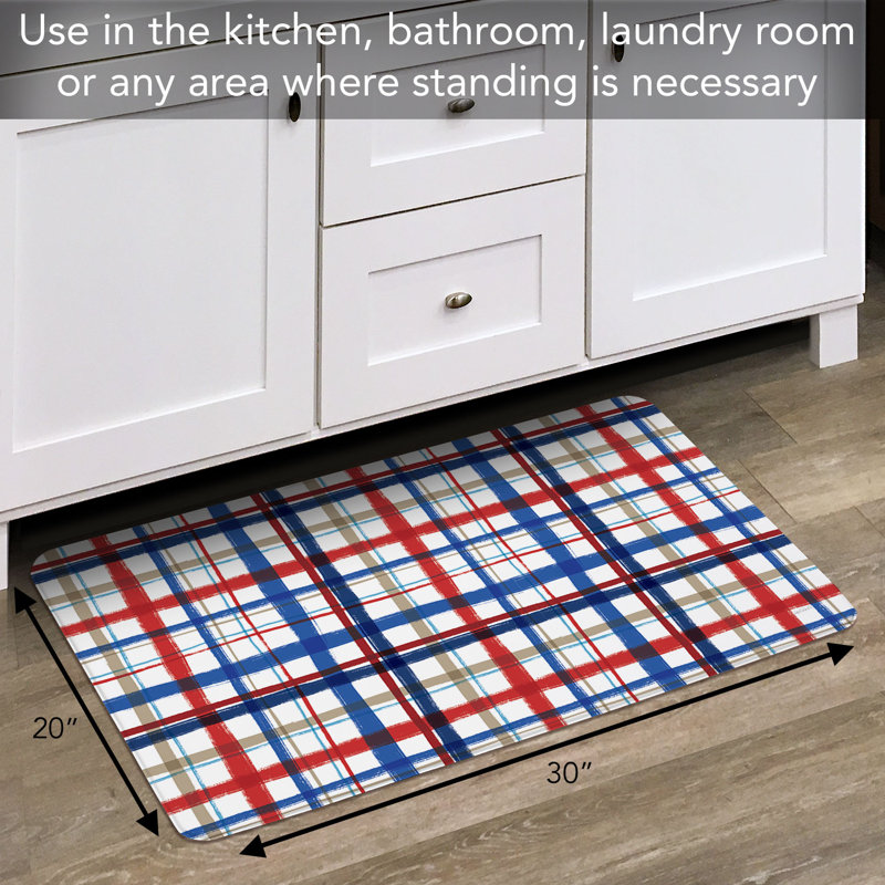 Tapis de cuisine confortable 30 po x 20 po Americana
