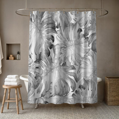 Koreana Floral Single Shower Curtain