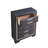 Stylish and Durable Black Chest with Multiple Drawers, Perfect for Organizing and Storing Essentials in Any Room.