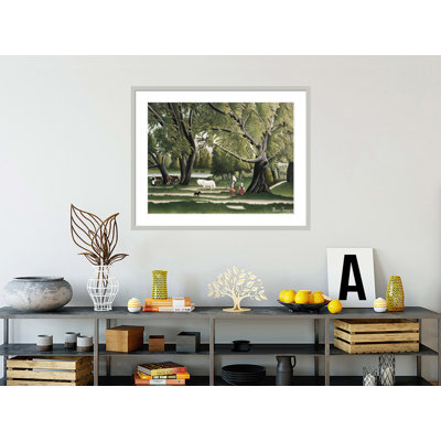 Summer by Henri Rousseau -Framed Giclee Print