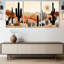 3 Piece Wrapped Canvas Print-1743540567
