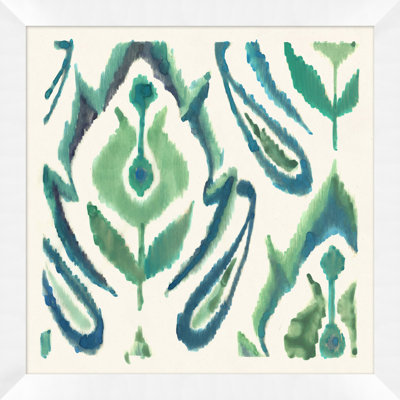 Painterly Ikat Collection 6 Print