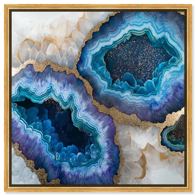 «Beryl Brood II Canvas Geode», art mural par 