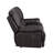 Trower 89'' Faux Leather Reclining Sofa-191091988