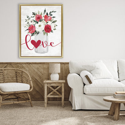 Cadre flottant Love & Hearts