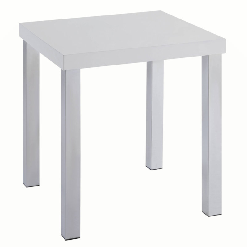 Table de bout Elannah, Blanc