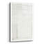  «White On White 1» par Cartissi, art mural en verre acrylique, 16 po x 24 po-616605026