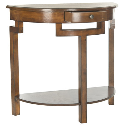Evangelyne 31.9'' Solid Wood Console Table