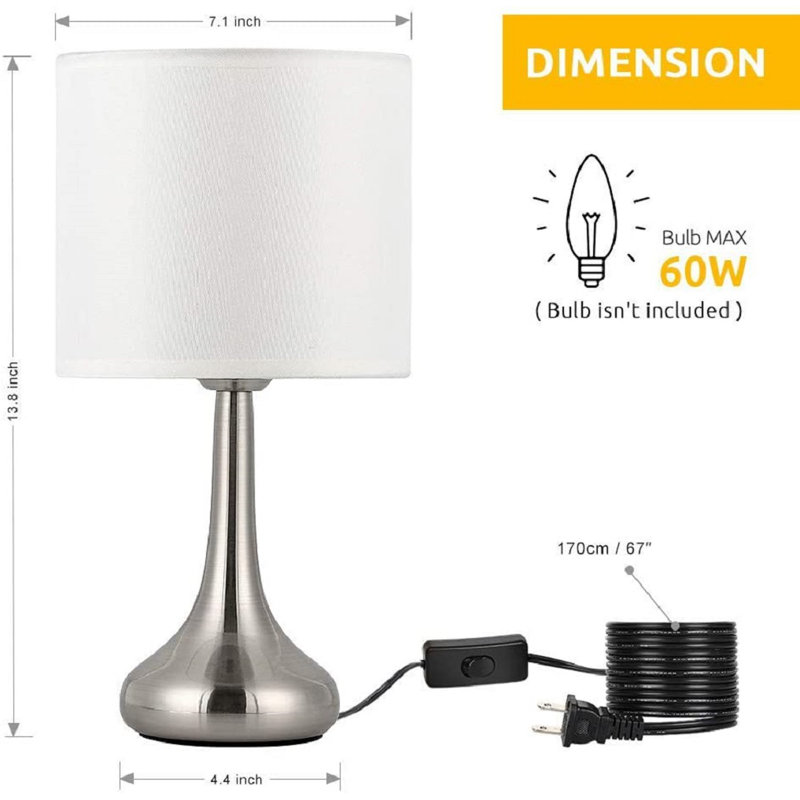Metal Table Lamp