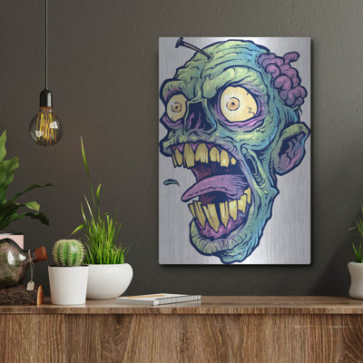" Zombie Pattern Head 03 " by Flyland Designs