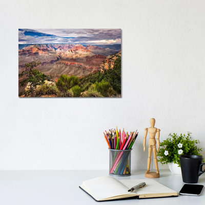 Canyon View VI by David Drost - Wrapped Canvas Print