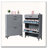 Shoe Storage Cabinet for Entryway, Free Standing Shoe Organizer with 2 Flip Drawers, Hidden Shoe Rack Storage Organizer for Doorway Hallway Close-1244080887