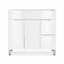 Base de meuble-lavabo simple 36 po moderne ultrabrillant 36 po, lavabo non inclus