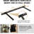 Rustic Wooden Floating Shelf (Set of 2), for Home Decor and Storage-501930270-499360692