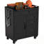 Armoire de rangement en métal avec 4 tiroirs et 1 porte