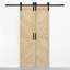 Solid Oak Barn Door Unfinished-112953933