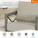 Marindo Aluminum Patio Swivel Conversation Seating Group With Sunbrella® Cushions And Side Table