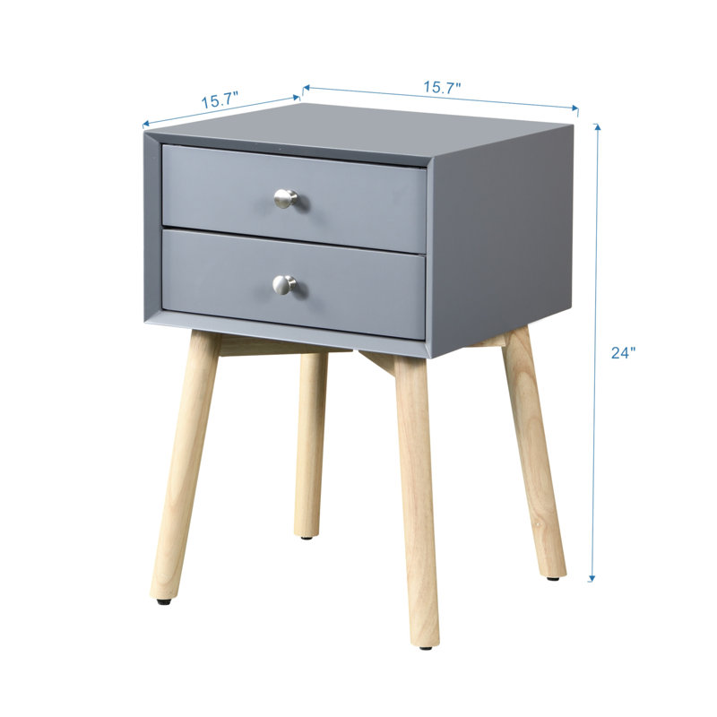 Nightstand, Gray