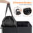 160l Double Laundry Hamper With Lid And Removable Laundry Bags, Divided Laundry Basket With Handles, Large Separated Clothes Basket For Bedroom, Bathroom, College Dorm, Laundry Sorting, Black