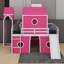 Lit mezzanine double avec tour-733530617
