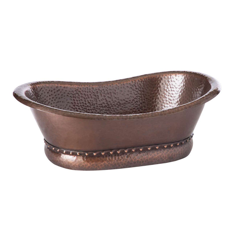 Chevington 13'' Brown Copper Oval Bathroom Sink