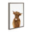 "Animal Studio Highland" par Amy Peterson, reproduction d'art sur toile encadrée-86176127-86176124
