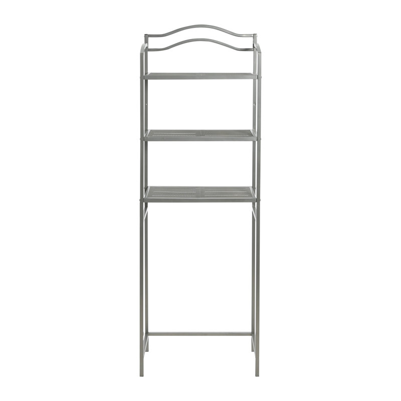 Over Toilet 3 Shelf , Silver