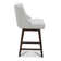 Orbay Swivel Upholstered Counter Stool with Metal Frame