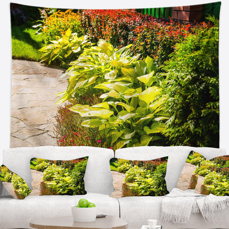 Tapisserie paysage paysage moderne, H 68 po x l 80 po