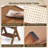 Sofa Side Table, End Table with Charging Station