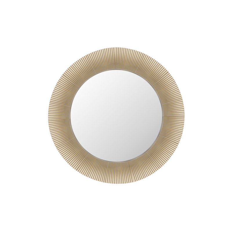All Saints Flat Wall Mirror, Metallic Gold
