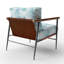 Chaise rembourrée Coastal - Fauteuil Shoreline-1147094336