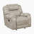  Yasminda 40" Transitional Polished Microfiber Glider Reclining Chair with Gentle Gliding, Durable Support & Foam Over Coils-1947409699