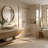 Vetri Beige Glossy 3x12 Ceramic Subway Wall Tile Handmade Look-123131417